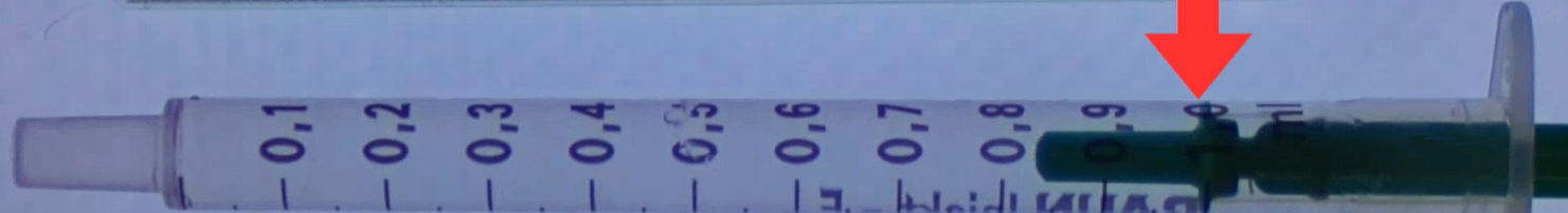 Syringe 1 mL